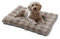 Mora Pets Hundebett Flauschig Hundedecke Waschbar Hundematte Hundekissen Weiches und Warmes für Kleine Mittelgroße Grosse Hunde Decke Kuschelig und rutschfest Braun 61 x 46 cm