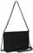 Gladdon Klein Handtasche für Damen, Kleine Umhängetasche Mit Reißverschluss Schultertasche Crossbody Tasche Mit Magnetschnalle elegante Clutch Abendtasche Metall Dekorative(Schwarz)