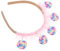 Warmhm Lutscher-stirnband Süßigkeiten Haarschmuck Stirnbänder Dummes Stirnband Engel-stirnband Bonbon-haarschmuck Bands Candy Haarspange Lustige Bonbon-haarbänder Kinder Plastik Colorful