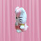 Hello Kiity Poupée en Peluche, 32CM KT Cat Peluche Jouet, KT Cat Poupée en Peluche, Kit-TY Chat Poupée Peluche, Rose Dessin animé Mignon ​Cadeaux de Jouets pour Enfants Famille Amis