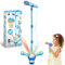 Kids Karaoke Machine with Microphones and Adjustable Stand,Kids Microphone,Children Karaoke Machine With Adjustable Stand Lights For Girls Boys Party Pastime