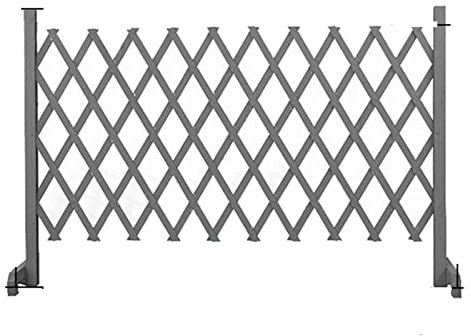 Erweiterbarer Gartenzaun aus Holz, leicht und tragbar, Pflanzenschutz für Zuhause, Hof, Dekoration, ideal für Gärtner und Haustierbesitzer, graue Farbe