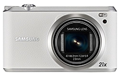 Samsung WB350F 16.3MP CMOS Smart WiFi & NFC Digital Camera with 21x Optical Zoom and 3.0 Touch Screen LCD and 1080p HD Video White (Renewed)