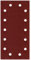 Pack of 50 Sandpaper Sanding Sheets 115 x 230 mm 14 Hole Grit = 120 Orbital Sanders