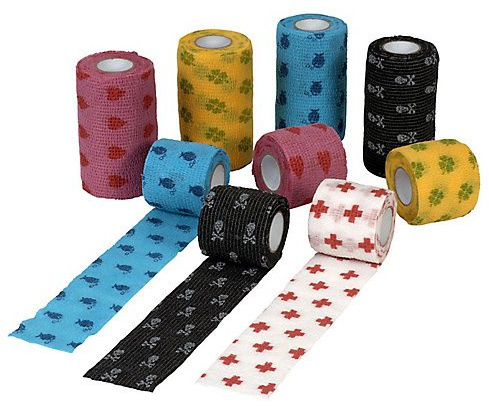 Kruuse Kohäsive Fun-Flex-Bandage, 10 cm x 4,5 m
