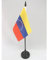 AZ FLAG - Tischflagge Venezuela Ohne Wappenschild - 15x10 cm - Venezuela Tischfahne 10 x 15 Cm - Flaggen