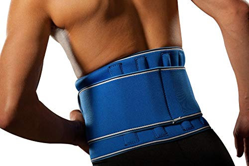 LOREY Hochwertige Rückenbandage aus Neopren, Rückenstütze, Nierengurt, Lumbalbandage (XL)
