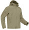 KEFITEVD Übergangsjacke Herren Softshell Jacke Wasserdicht Outdoorjacke Militär Einsatzjacke Gefüttert Wanderjacke Freizeit Angelerjacke Tactical Jacke Männer Khaki L