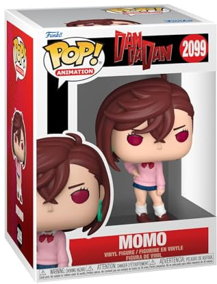 Funko POP! Animation: DANDADAN - Momo Ayase | Offizieller Fanartikel und Merch - Vinyl Sammelfigur als Regal Deko - Geschenkidee zum Geburtstag für Fans und Sammler