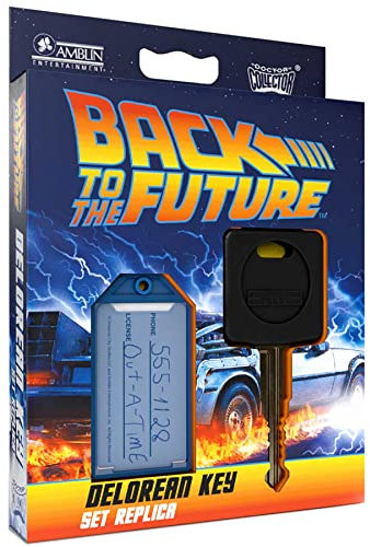 Doctor Collector Zurück in die Zukunft Back to The Future Delorean Schlüssel Set - Zurück in die Vergangenheit - Merch