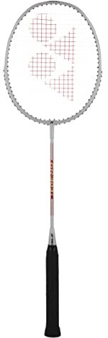 Yonex GR 303i Aluminum Blend Badminton Racquet with Full Cover, Silver