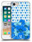 Head Case Designs Safiro Azul Floral Caso Funda de Gel Suave Compatible con Apple iPhone 7/8 / SE 2020 & 2022
