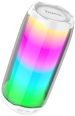 hoco. Enceinte Bluetooth Haut-Parleur HC8 Pulsating Ambiance Lumineuse à 360° (Blanc)