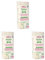 Love & Green Square Wattepads, ungebleicht, 1 Packung mit 180 Stück