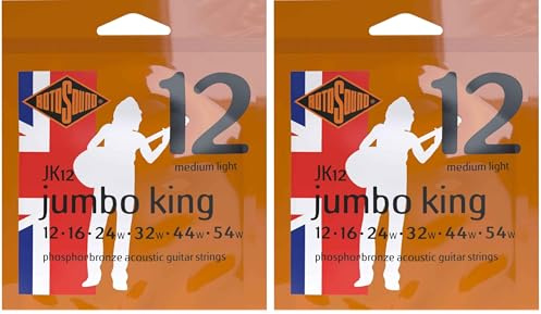 Rotosound Jumbo King Strings (12-54) (Pack of 2)