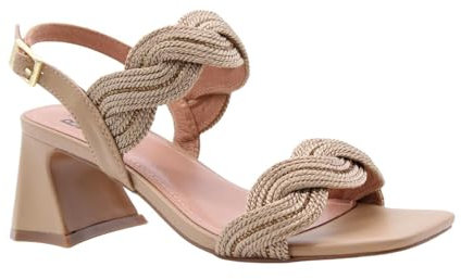 Bibi Lou Lara Damenschuh - Synthetik, Camel, 39 EU