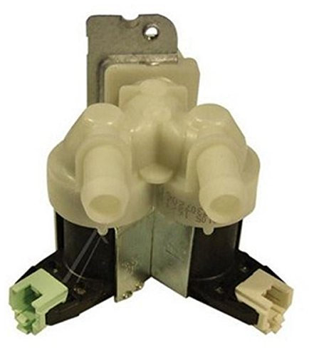 SOS Accessoire Elettrovalvola a 2 vie per Lavatrice - 481228128468 WHIRLPOOL, BAUKNECHT, LADEN, BOSCH, IGNIS, INDESIT, SIEMENS, ARISTON HOTPOINT, PROL