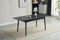 Möbelmeister M&M Esstisch Holz Weiß/Schwarz – Ausziehbar von 140-180 cm, Modernes Design Schwarz