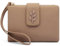 GOUNNU Porte Monnaie Femme en Cuir PU Portefeuille Femme Petit Format RFID Blocage Porte Feuilles pour Femme avec 7 Emplacements et Porte Monnaie à Fermeture éclair (café-1)