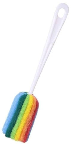 1PC Cleaning Tool Sponge Brush For Wine Glass Coffe Tea O4Q6 Cup Glass Cleaner sponge G cup Cleaning long sponge,water Glass
