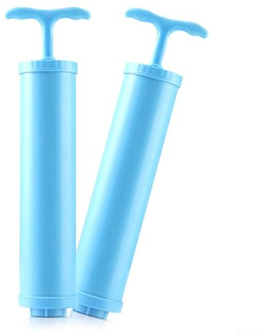 ZiStarlilife Bomba de vacío para bolsas de almacenamiento, bomba de aire manual, bomba de vacío de mano, bolsa de almacenamiento de ropa, bombas de paquete al vacío para ropa, viajes, alimentos,