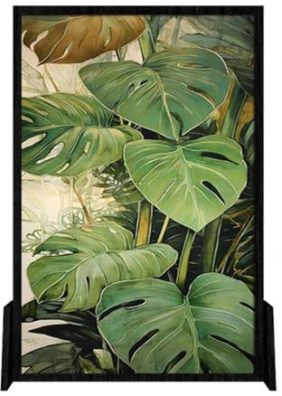 NRNQMTFZ Paravent 1 Teilig Raumteiler Freistehend Sichtschutzwand Raumteiler Stellwand Trennwand Sichtschutz für Büros, Balkon,Schlafzimmer,Außengarten,abnehmbare Trennwand(Transmittance 30%,C)