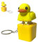 Duckeys, Duck Fidget Toy, Duckeys Fidget Keycap for Stress Anxiety Relief with Colorful Lights, Duckies Keychain Fidget Toy That Quack for School Office Keycaps Anxietys Relief Toy
