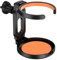 Porta a tazza di montaggio a sfogo pieghevole da 2 pc per auto pieghevole 2 kg, drink addominali rivestito EVA e porta bottiglia fino 68 mm, accessorio automobilistico arancione non slip, aran