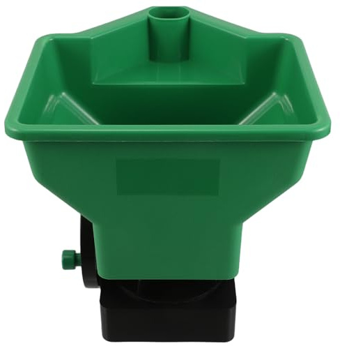 Hemobllo Semoir de Jardin Compact Manuel Vert – Épandeur Portatif Léger en Plastique pour Semis Précis de Légumes Carottes et Gazon – Outil de Semis Portable pour Petits Jardins et