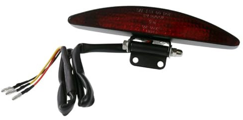 Rücklicht LED INTERSTATE, schwarz, E-gepr.