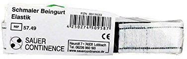 Beingurt schmal,elastisch m. Klettverschluß(Sauer), Inkontinenz