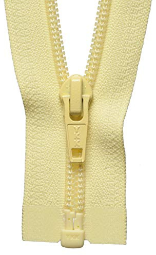 YKK Coil Zip, No. 503 Lemon, 25 cm Length