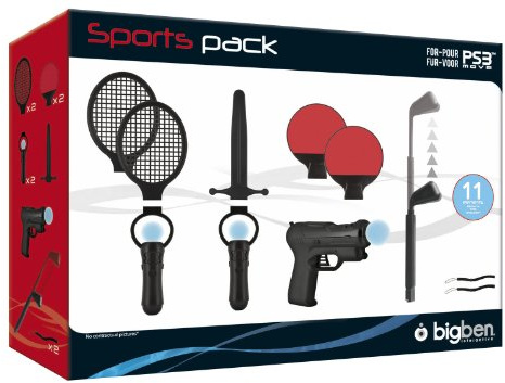 PS3 - Move Sports Pack 11in1