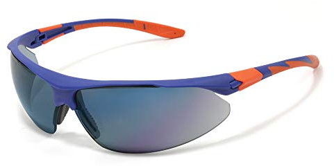 JSP Stealth 9000 Blaues & Oranges Gestell und getönte Lin (ASA770-16P-000)
