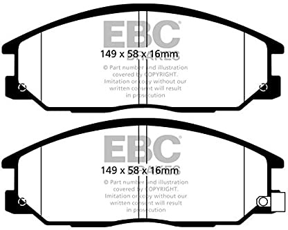 EBC Brakes DPX2049 Blackstuff Brake Pads