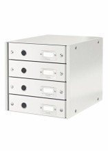 Leitz Schubladenbox Click & Store 4 Laden - weiá