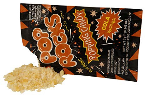 Pop Rocks Cola knisternde Zuckerware 50 Stück