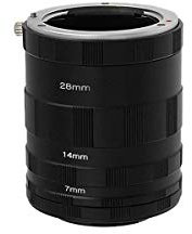 Fotodiox Macro Extension Tube Set Compatible with Micro Four Thirds Mount Cameras - for Extreme Macro Photography