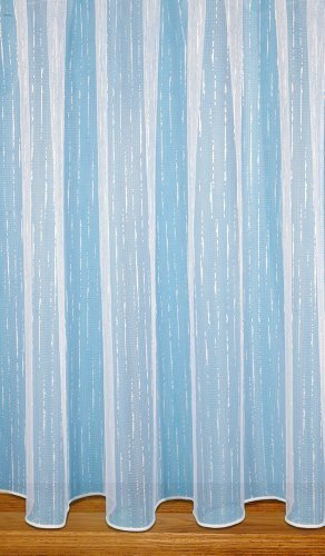 John Aird Brooklyn Slub Design Lead Weighted Net Curtain Sold By The Metre (Drop: 90 (229cm)