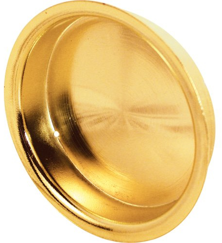Prime-Line N 7137 2-1/8 In. Flush, Round, Closet Door Pull (2 Pack)