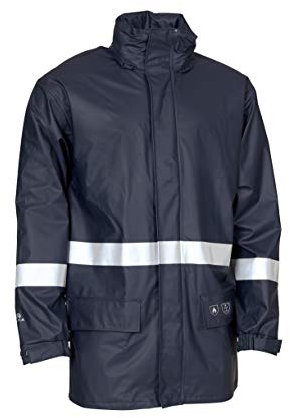 Elka 026350007008 SecureTech Multinorm Jacke, Navy, 3XL