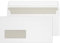 Blake Purely Everyday 12774 Briefumschläge Selbstklebend Weiß Deutsche Fenster DL 110 x 220 mm - 80g/m² | 1000 Stück