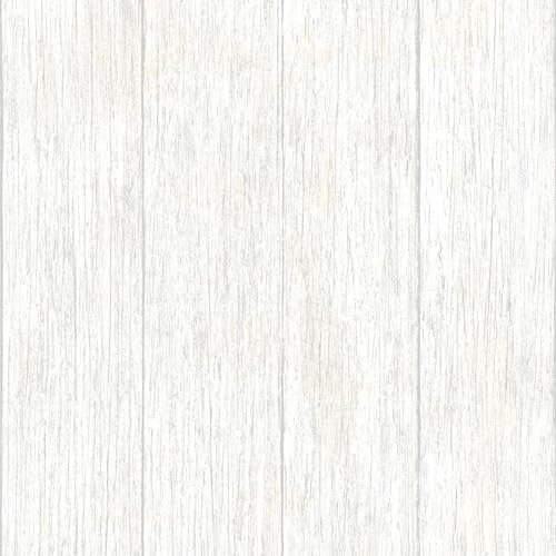 Superfresco Easy - Vliestapete Sahara - Holzbolhen - Crème - 10m x 52cm | Tapeten Wohnzimmer, Wandverkleidung | Einfach anzubringen und zu EntfernenCreme 1005 x 52