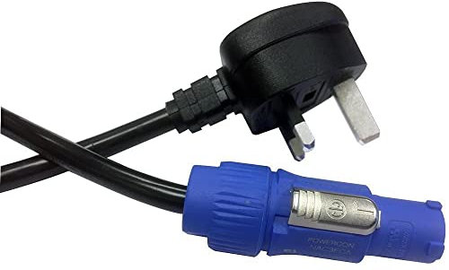 Pulse PLS00456 UK-Netzstecker auf Neutrik PowerCON-Kabel, 5 m