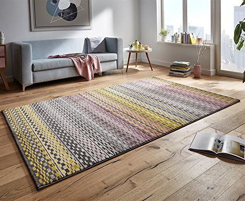 Mint Rugs Design Velours Teppich Shiver, Kunstfaser