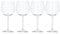 MIKASA Julie Luxury Lead Free Crystal Copa Gin Balloon Glasses, 665 ml, Clear, Set of 4