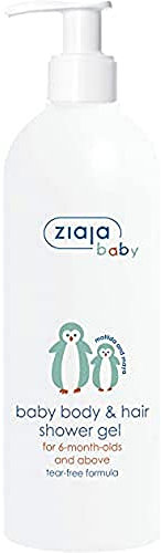 Ziaja Gel De Ducha Para Cuerpo Y Cabello Para Bebé +6 Meses 400 ml