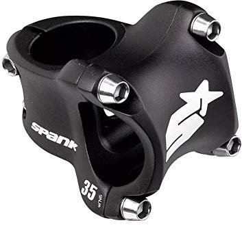 Spank Sike Race 2.0/LG.35 mm/Durchmesser 31,8 mm Vorbau, Mountainbike, E-Bike, Unisex, Erwachsene, Schwarz