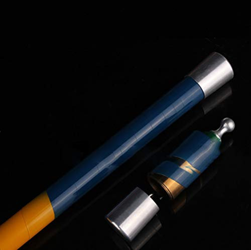 Enjoyer Zauberstab aus Metall für professionelle Zauberer, Bühne, Nahaufnahmen, Zaubertricks, Bühnenzubehör, 99 cm, Blau