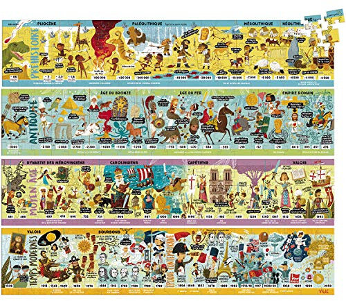 Vilac – Puzzle, groß, Historische Bordüre – 2737